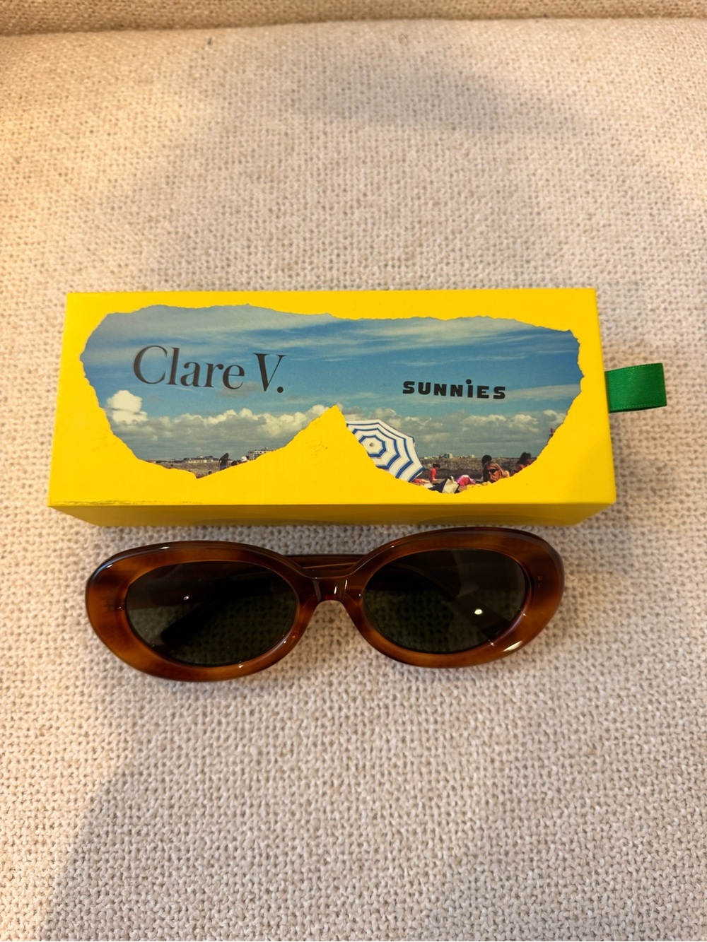 Clare V Julia Tortoiseshell Sunglasses NWT